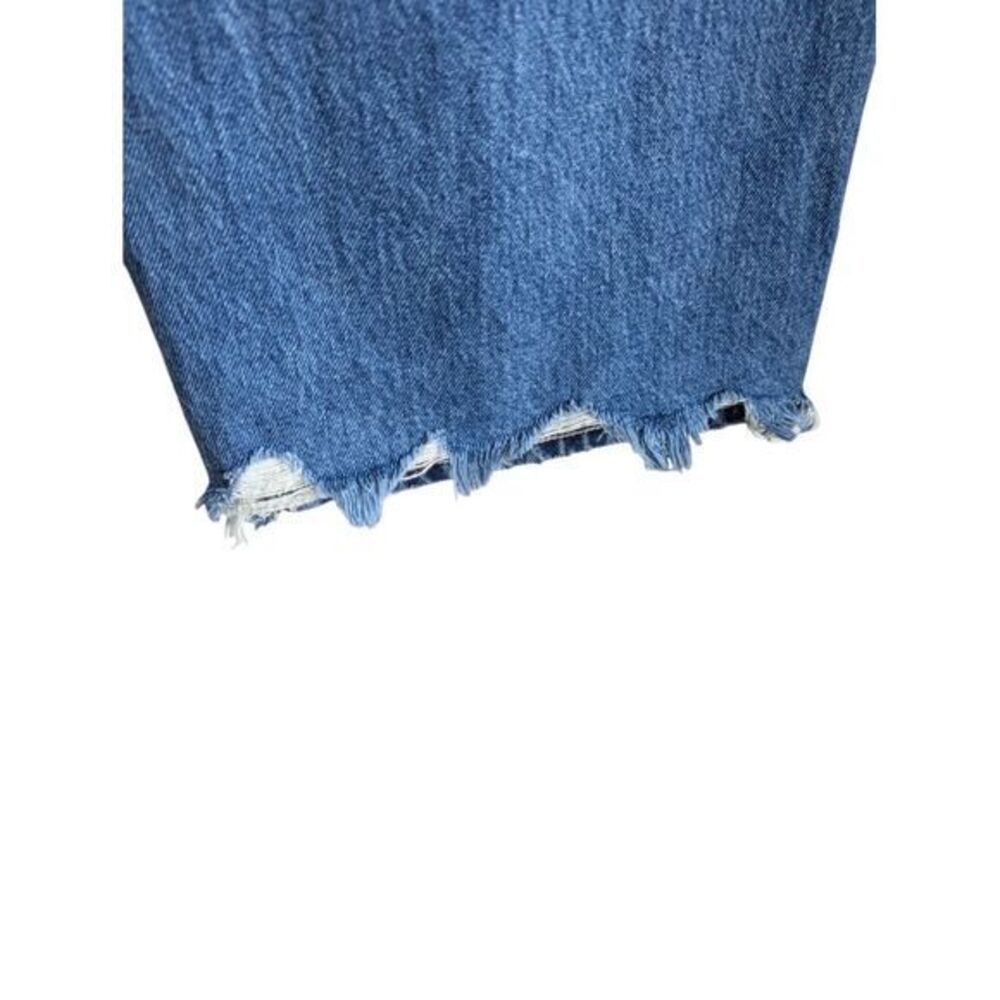 AMO Jeans size 30 Sonia Straight Leg Cuffed Taboo Wash Casual Minimalist Denim - Picture 10 of 12
